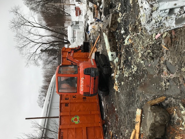 photo excavation démolition